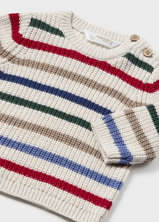 Holiday Striped Sweater - Baby