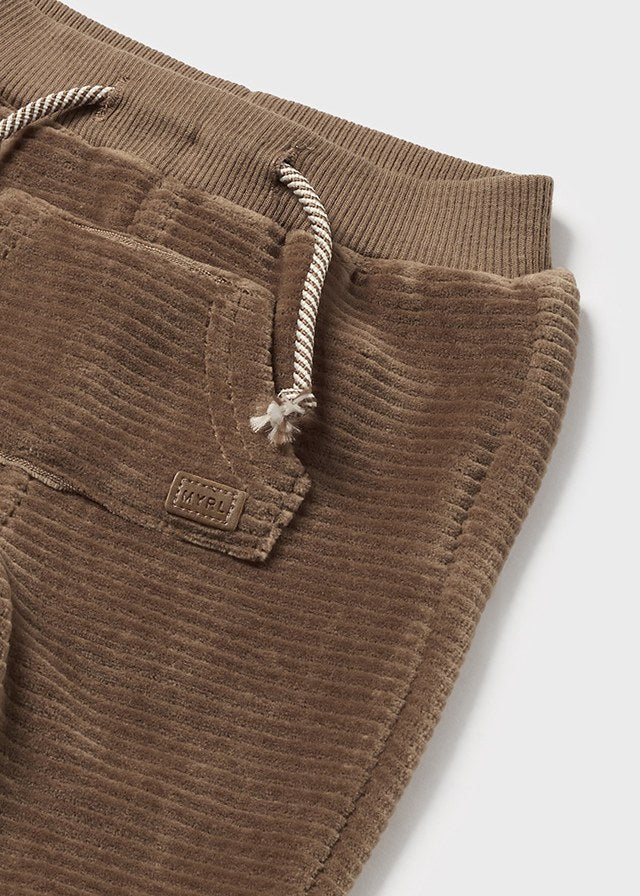 Mocha Corduroy Joggers