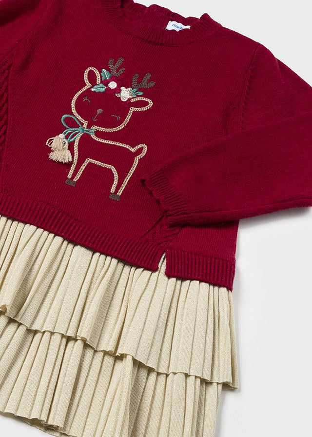 Cherry Reindeer Dress