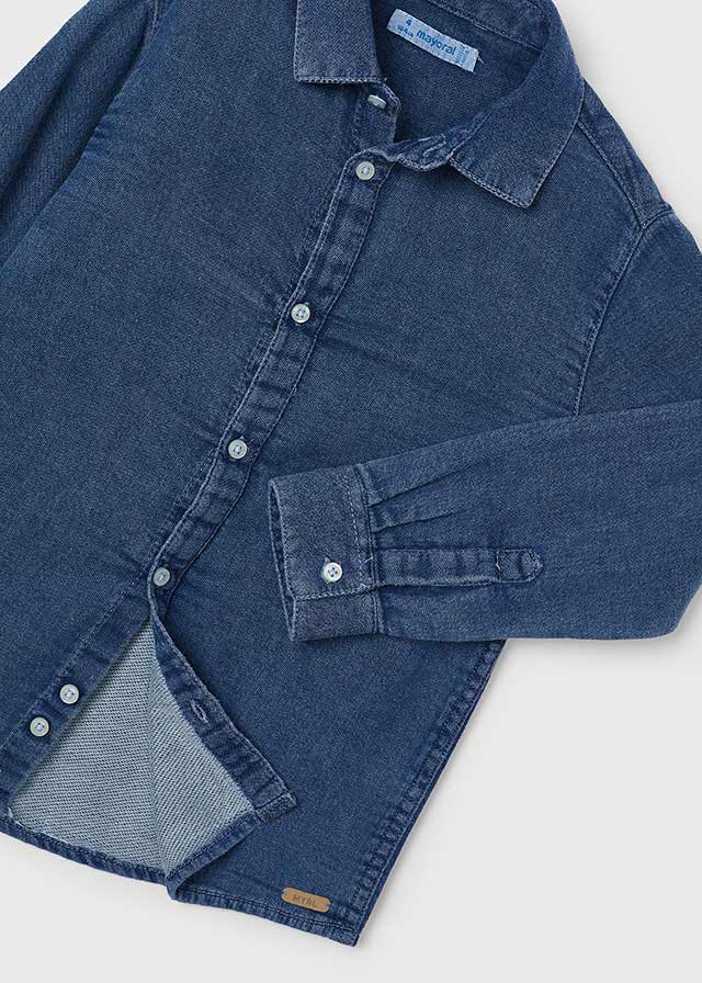 Boys Soft Denim Shirt