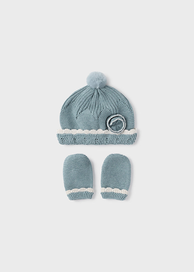 Hat & Mittens Set - Iceberg