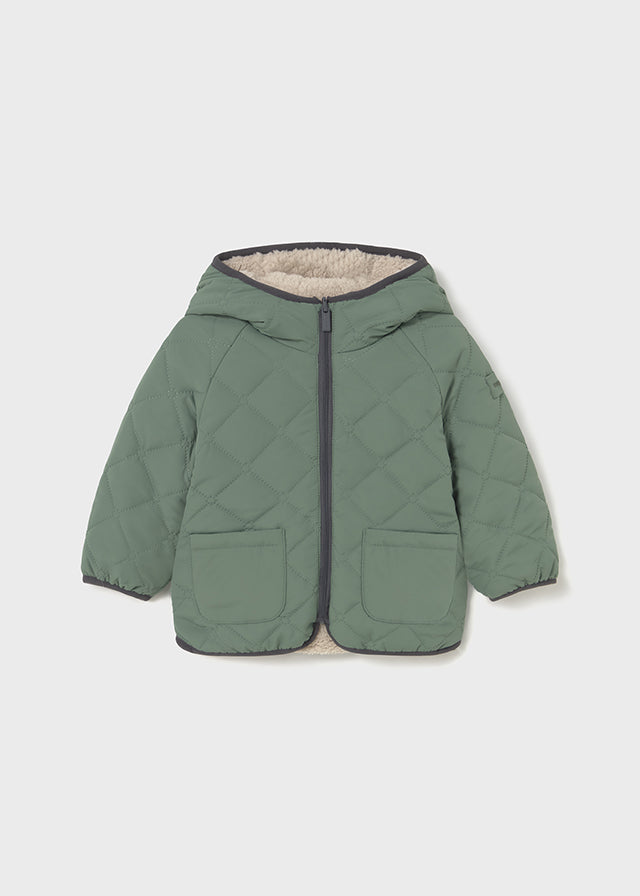 Padded Reversible Coat - Fir