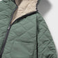 Padded Reversible Coat - Fir