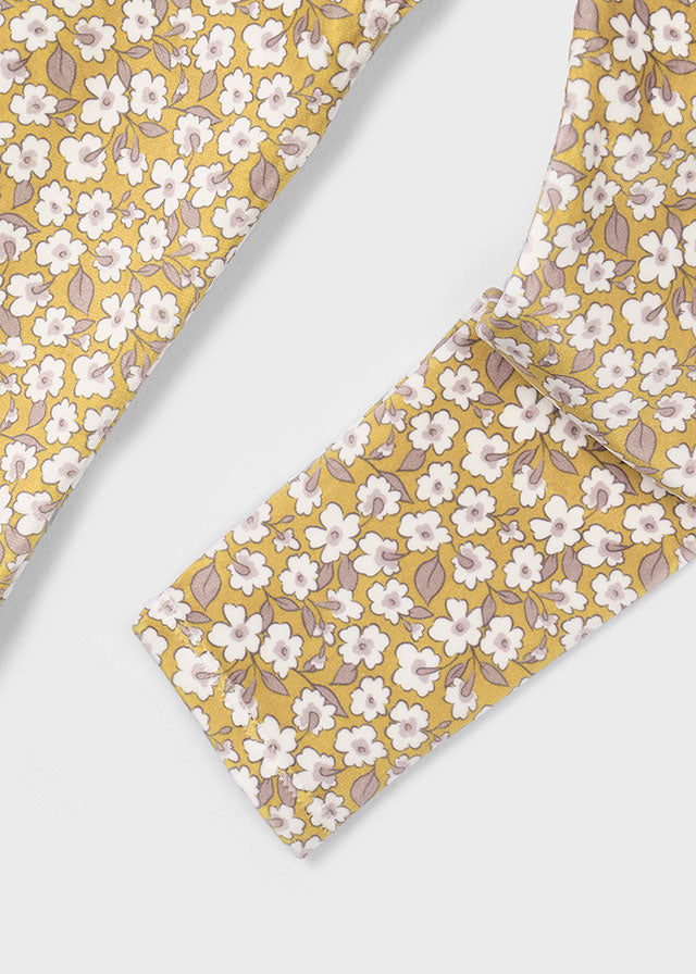 Mustard Floral Leggings