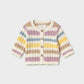 Megan Striped Cardigan
