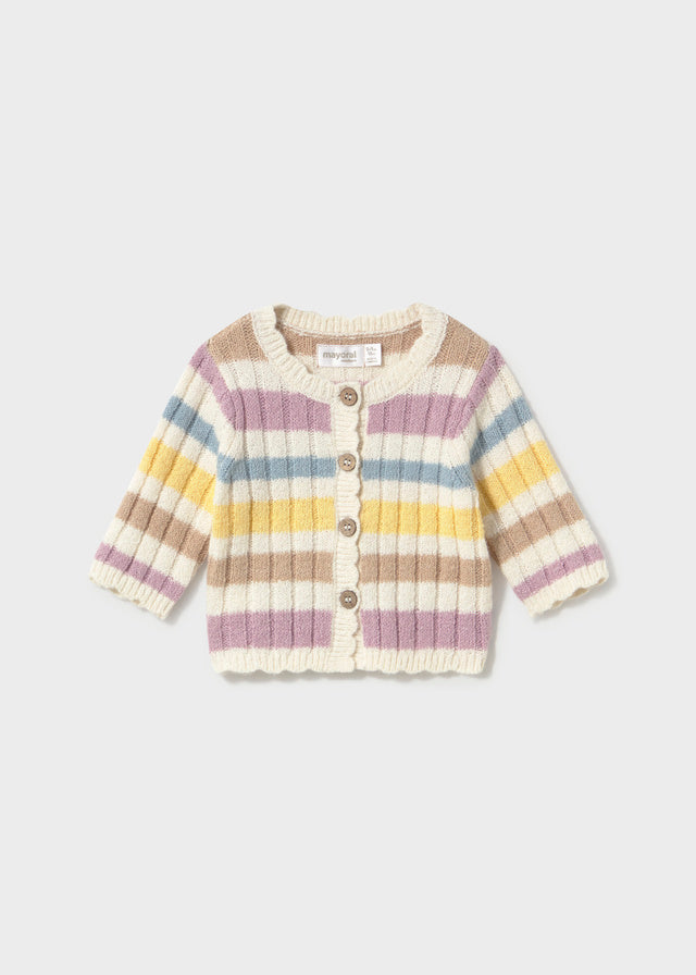 Megan Striped Cardigan