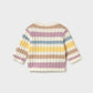 Megan Striped Cardigan