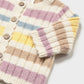 Megan Striped Cardigan