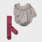 Madison Romper + Tights Set