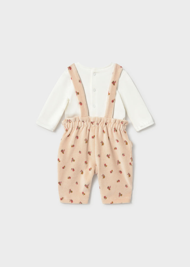 Jane Cord Baby Overall + Top Set