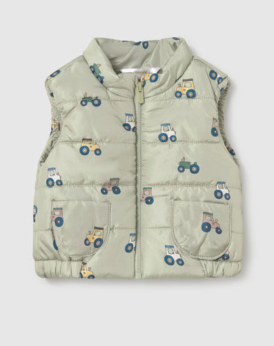 Baby Trac-tor Outfit Set