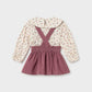 Violet Pinafore Dress Set