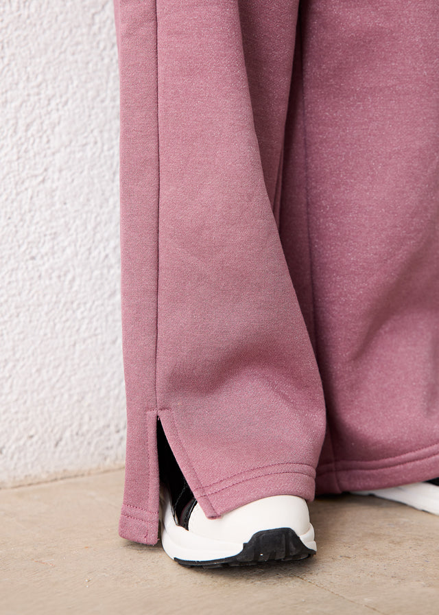 Sparkly Mauve Jogger