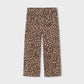 Leopard Denim Pant