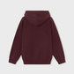Boy's Sweater Hoodie- Maroon