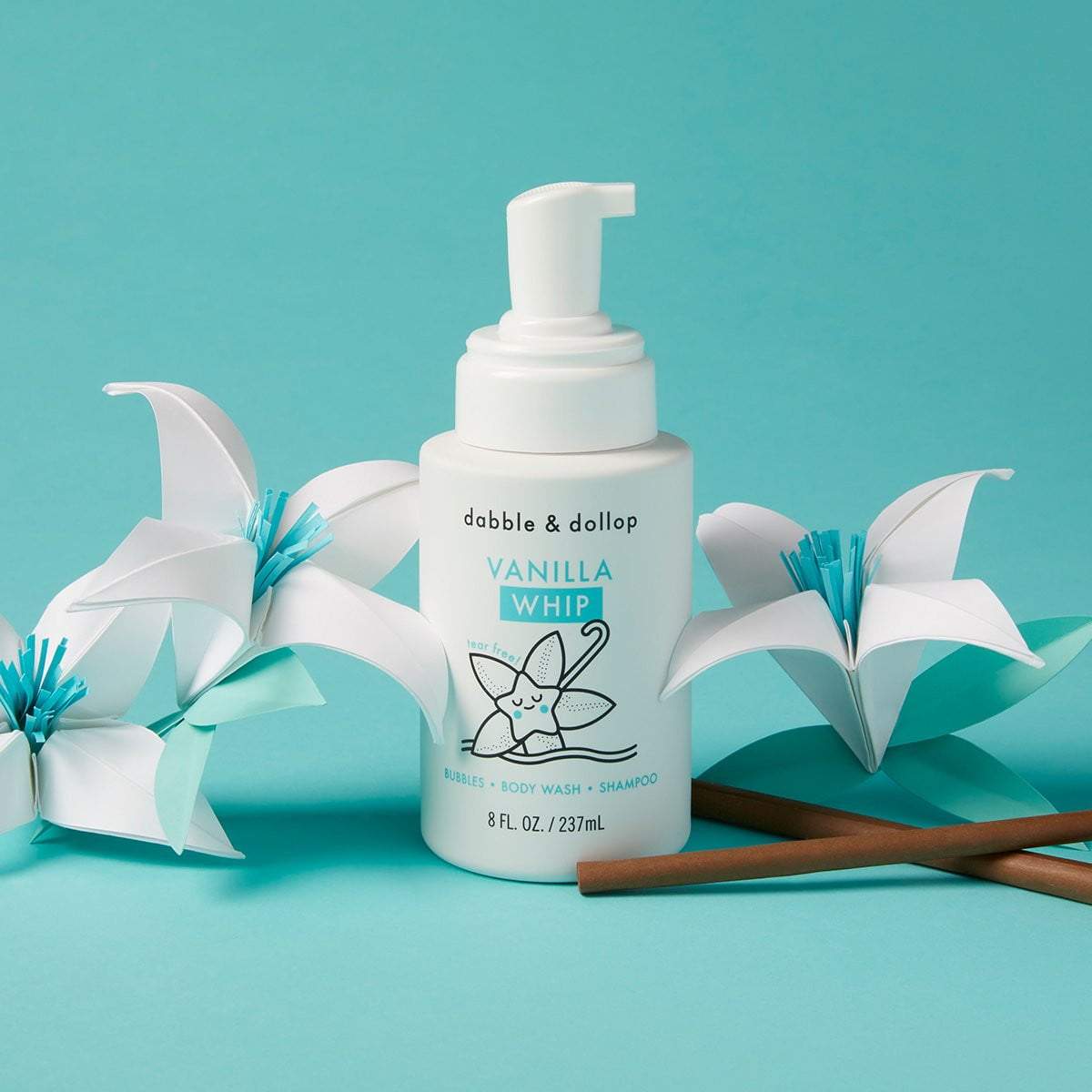Dabble & Dollop® - Tear-Free Foaming Shampoo & Body Whip - Vanilla