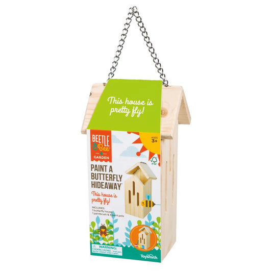 Beetle & Bee Garden - Paint A Butterfly Hideaway