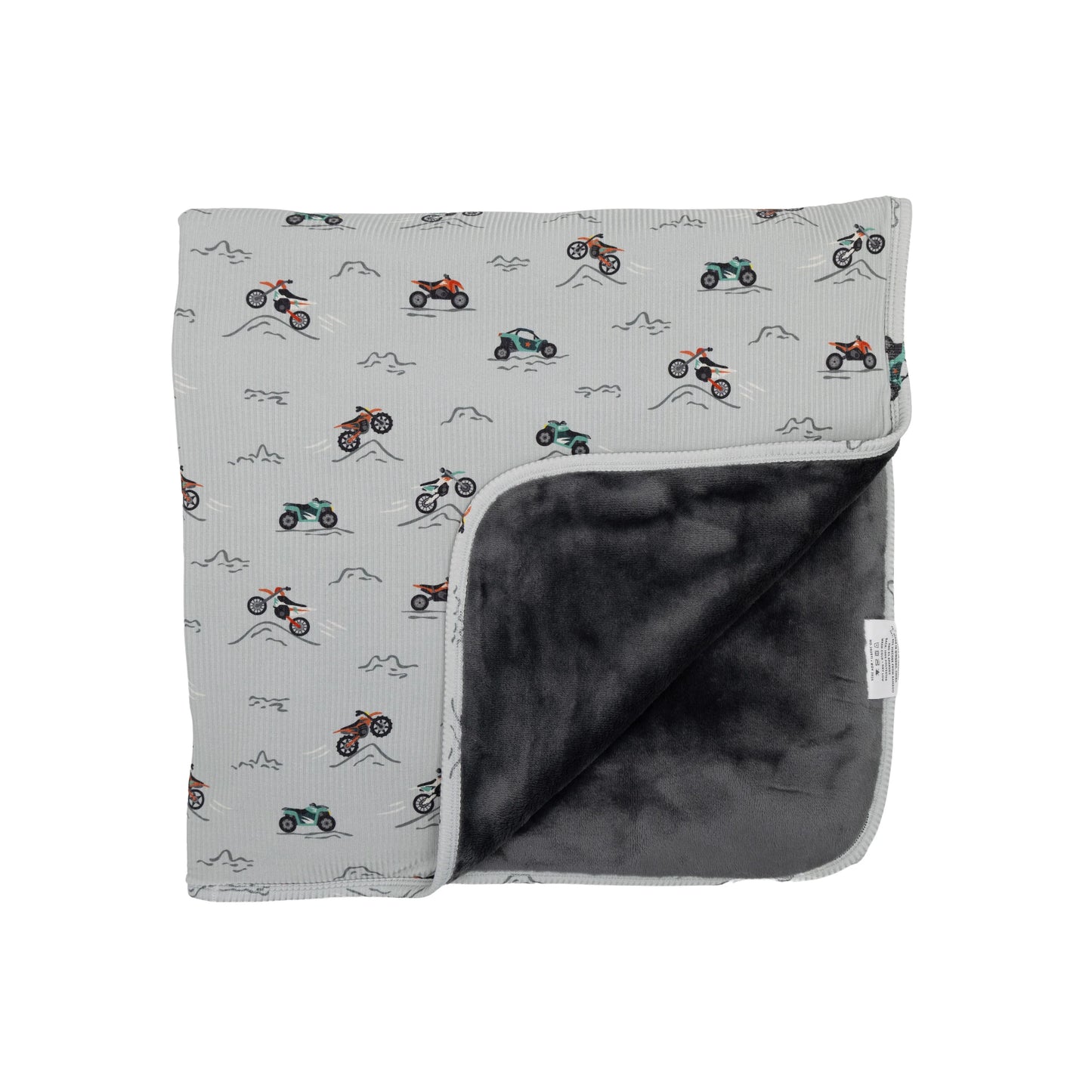 Little Riders Small Ribbed Toddler Blanket