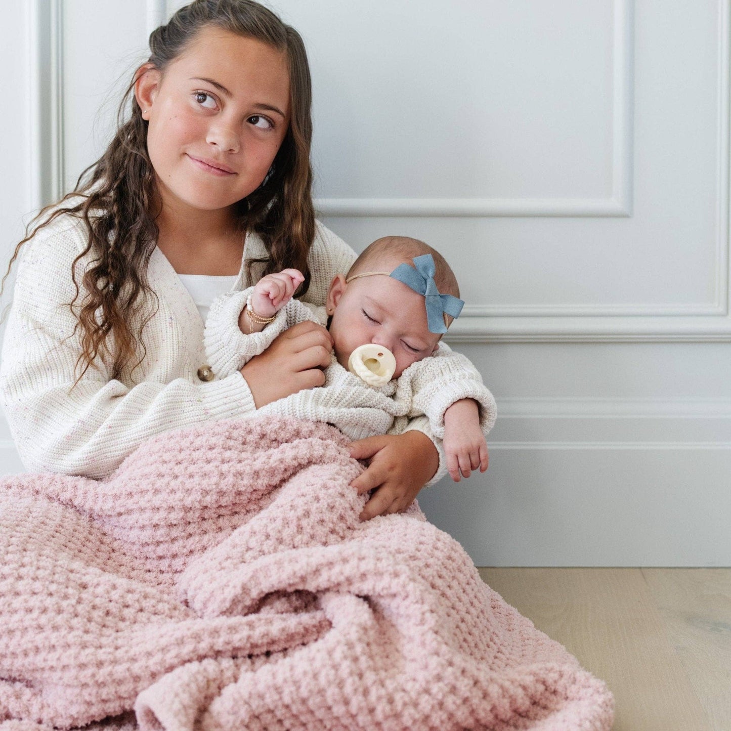 Saranoni - WAFFLE KNIT RECEIVING BLANKETS