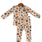 Organic Waffle 2-Piece Set, Harvest Pumpkin