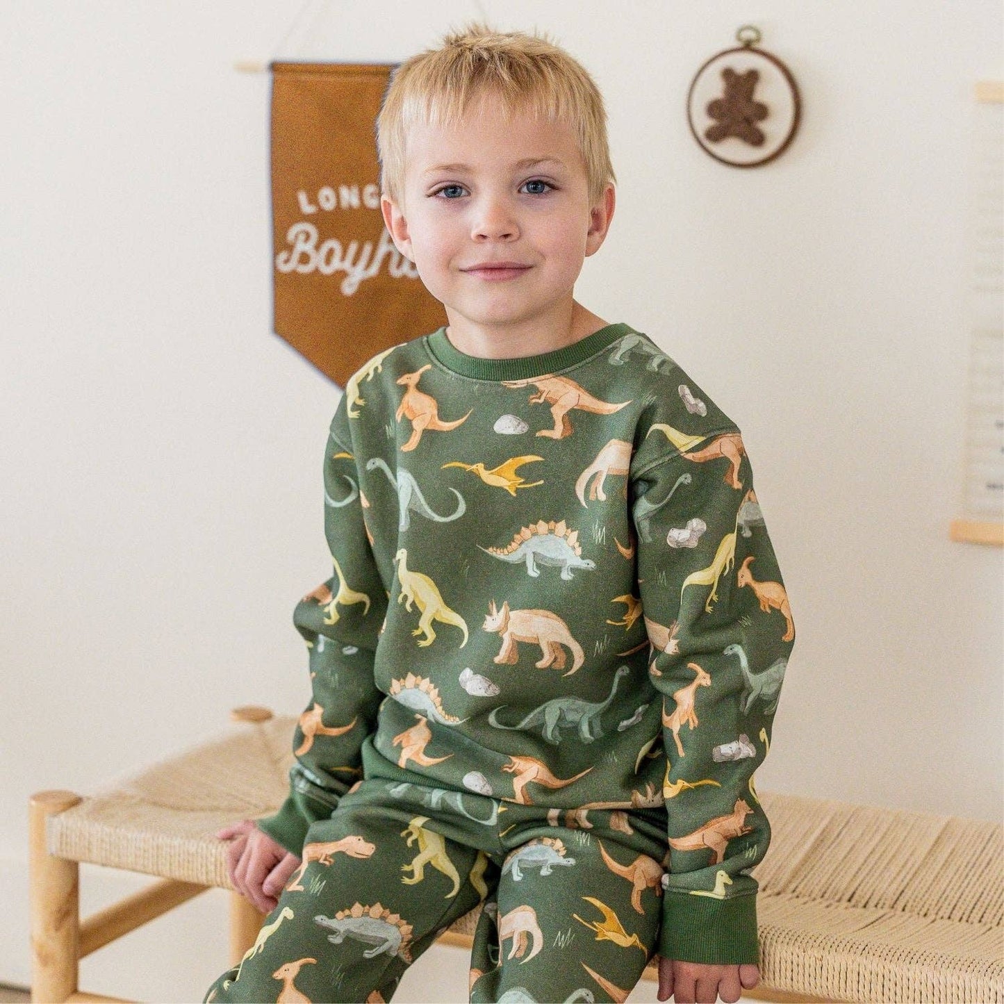 Dinosaurs Rock Sweatshirt - Boys