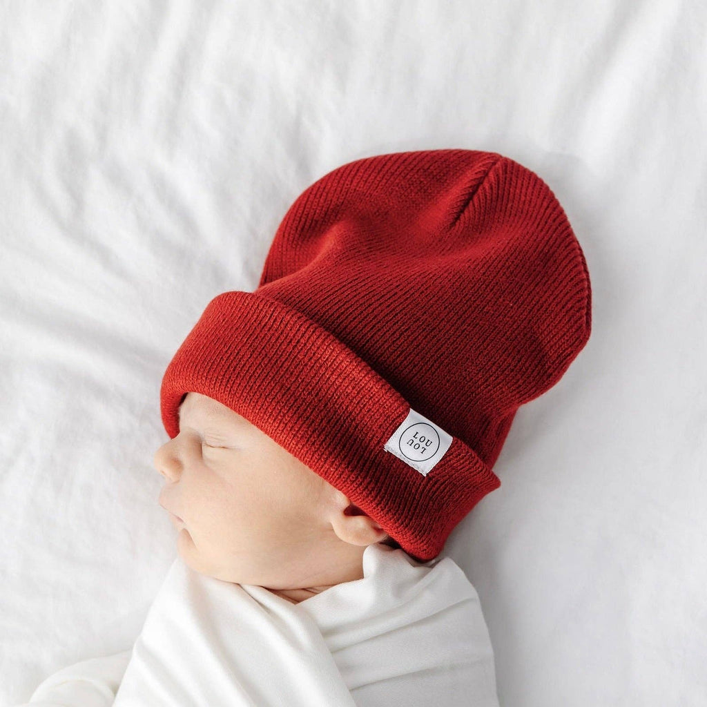 Beanie - Brick Red