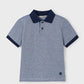 Navy + Grey Polo Shirt