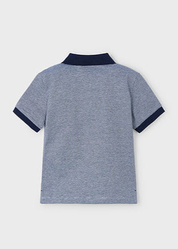 Navy + Grey Polo Shirt