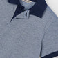 Navy + Grey Polo Shirt
