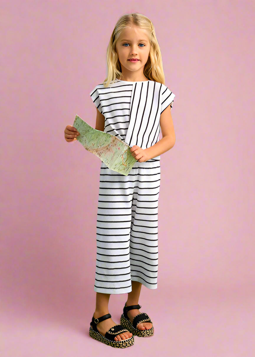 Striped Shirt + Pants Set