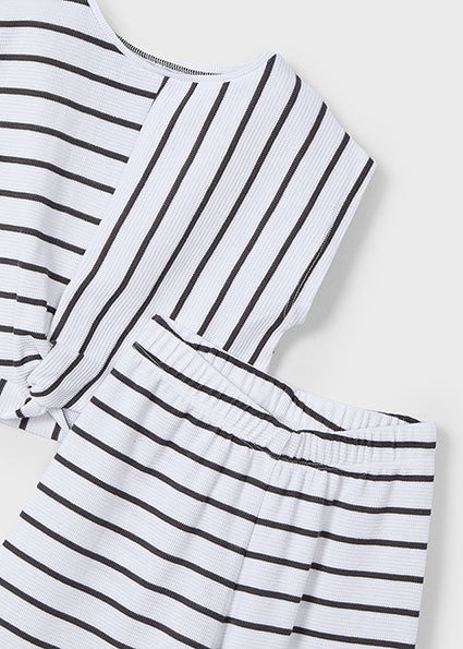 Striped Shirt + Pants Set