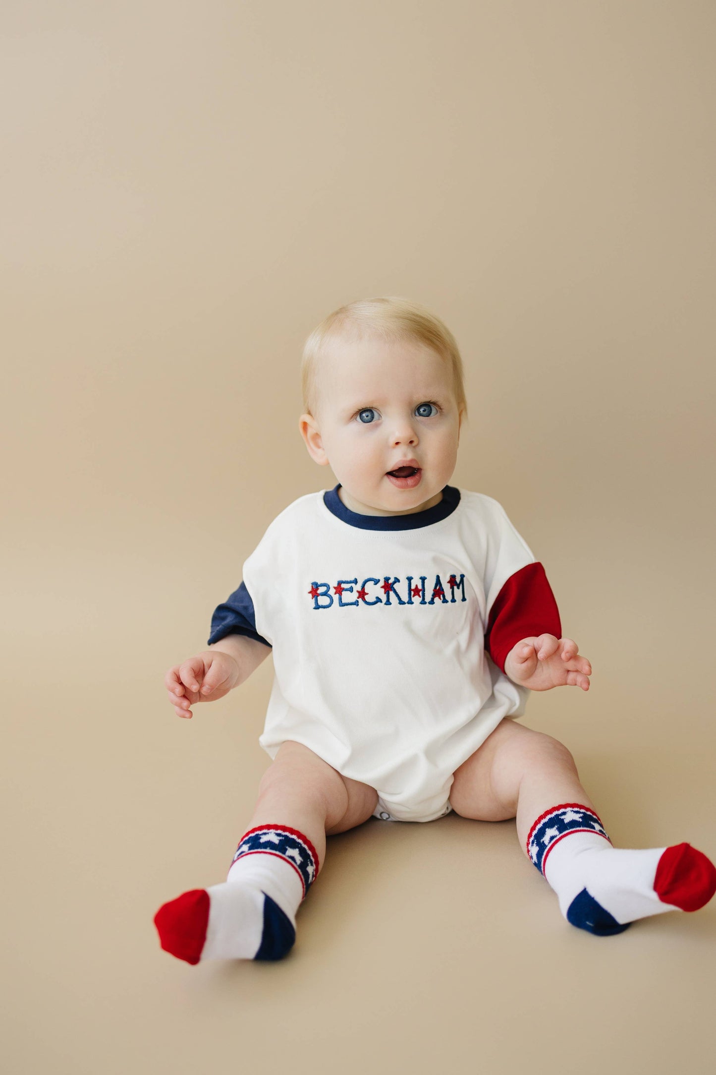 Stars and Stripes 4th of July Socks