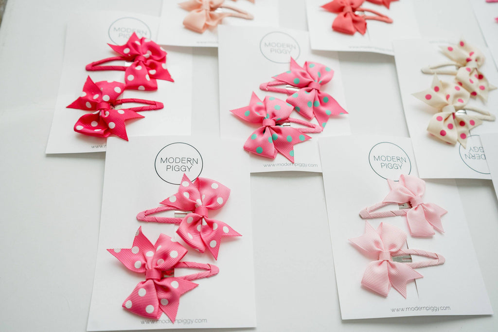 Peach | Snap Clip Set