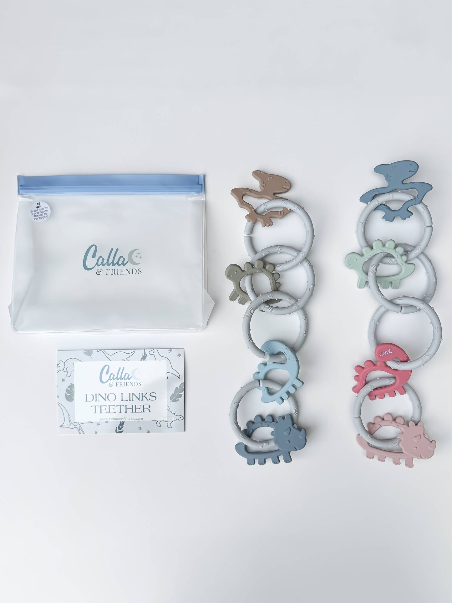 Dino Rings Silicone Teether