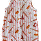 Organic Muslin Shortie Romper, Baseball Game