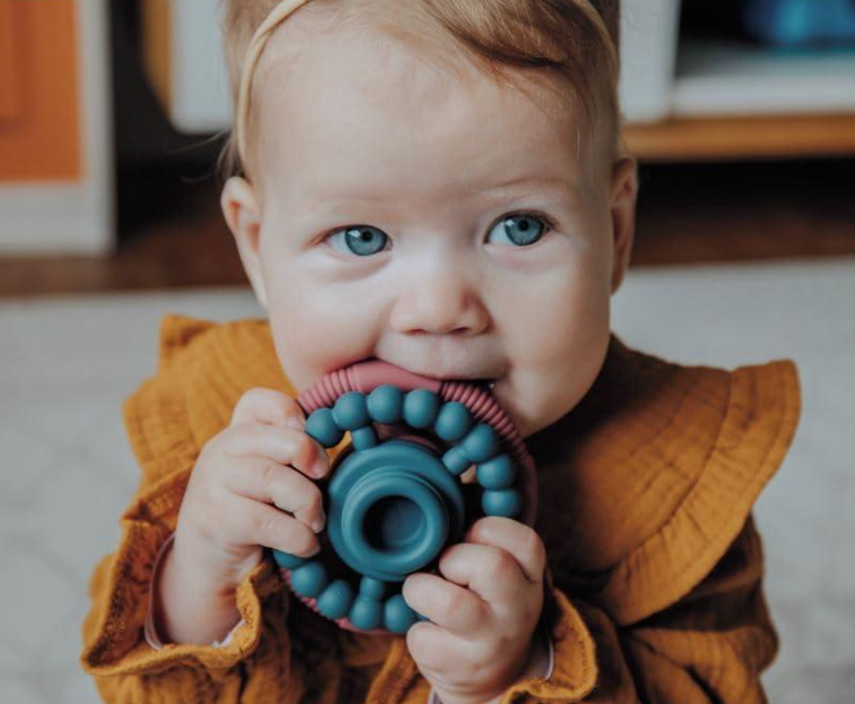 Rainbow Stacker Teether & Toy - Earth