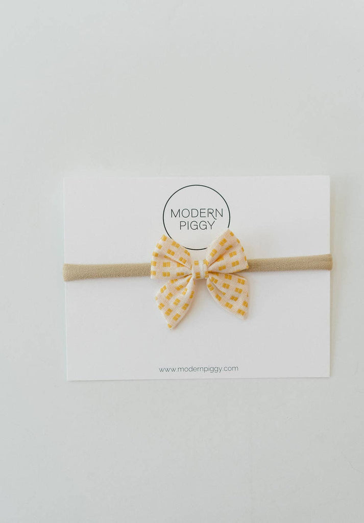 Lemonade Stand | Mini Piggy Bow