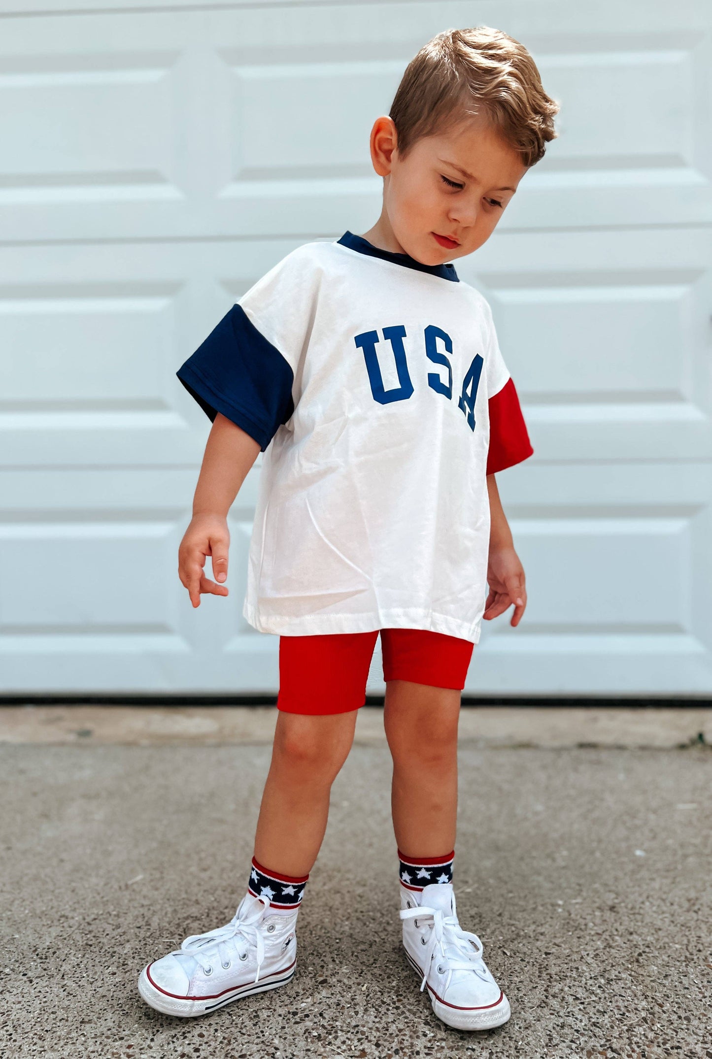 Stars and Stripes 4th of July Socks