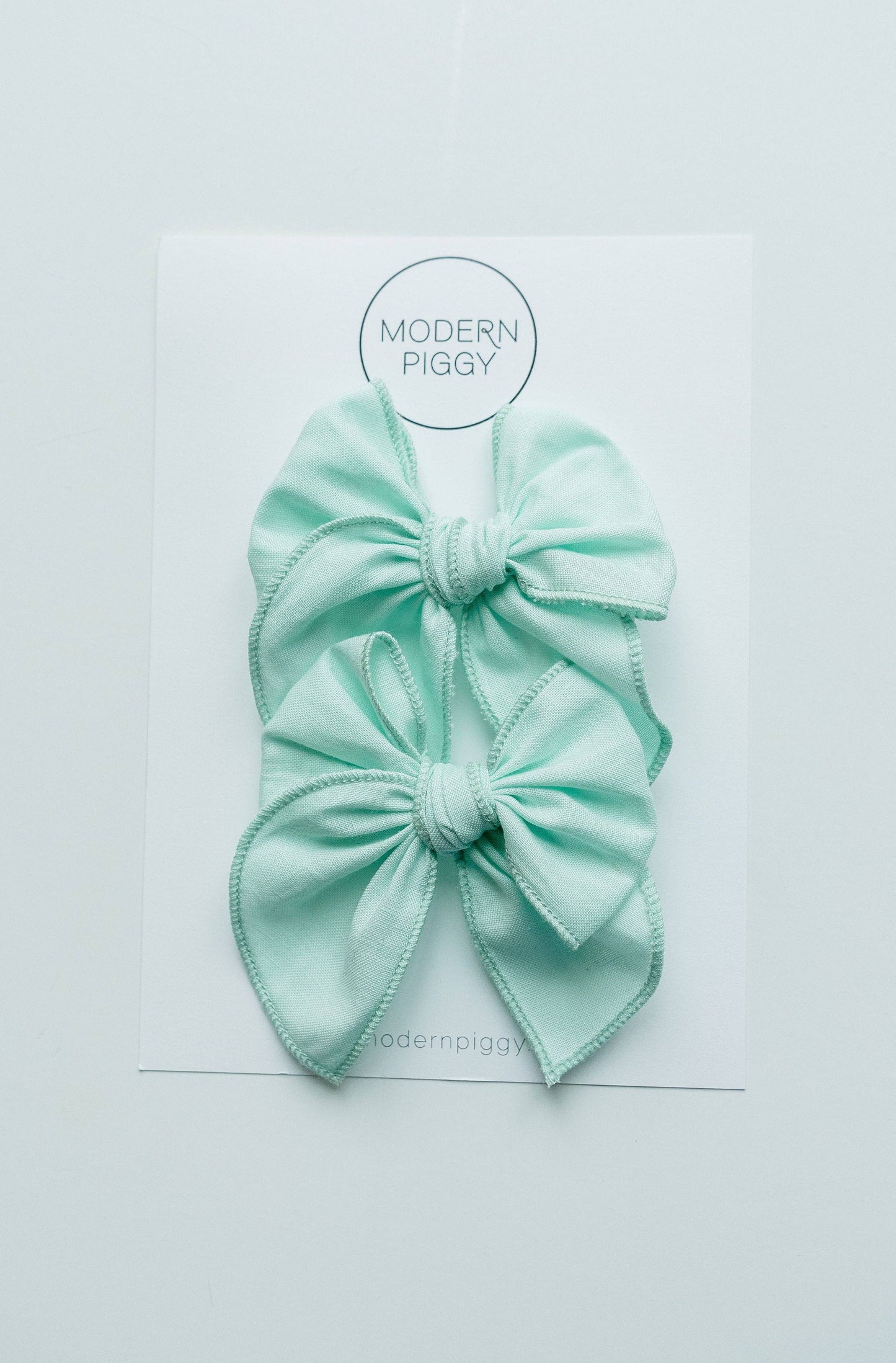 Spring Breeze | Pigtail Set - Petite Party Bow