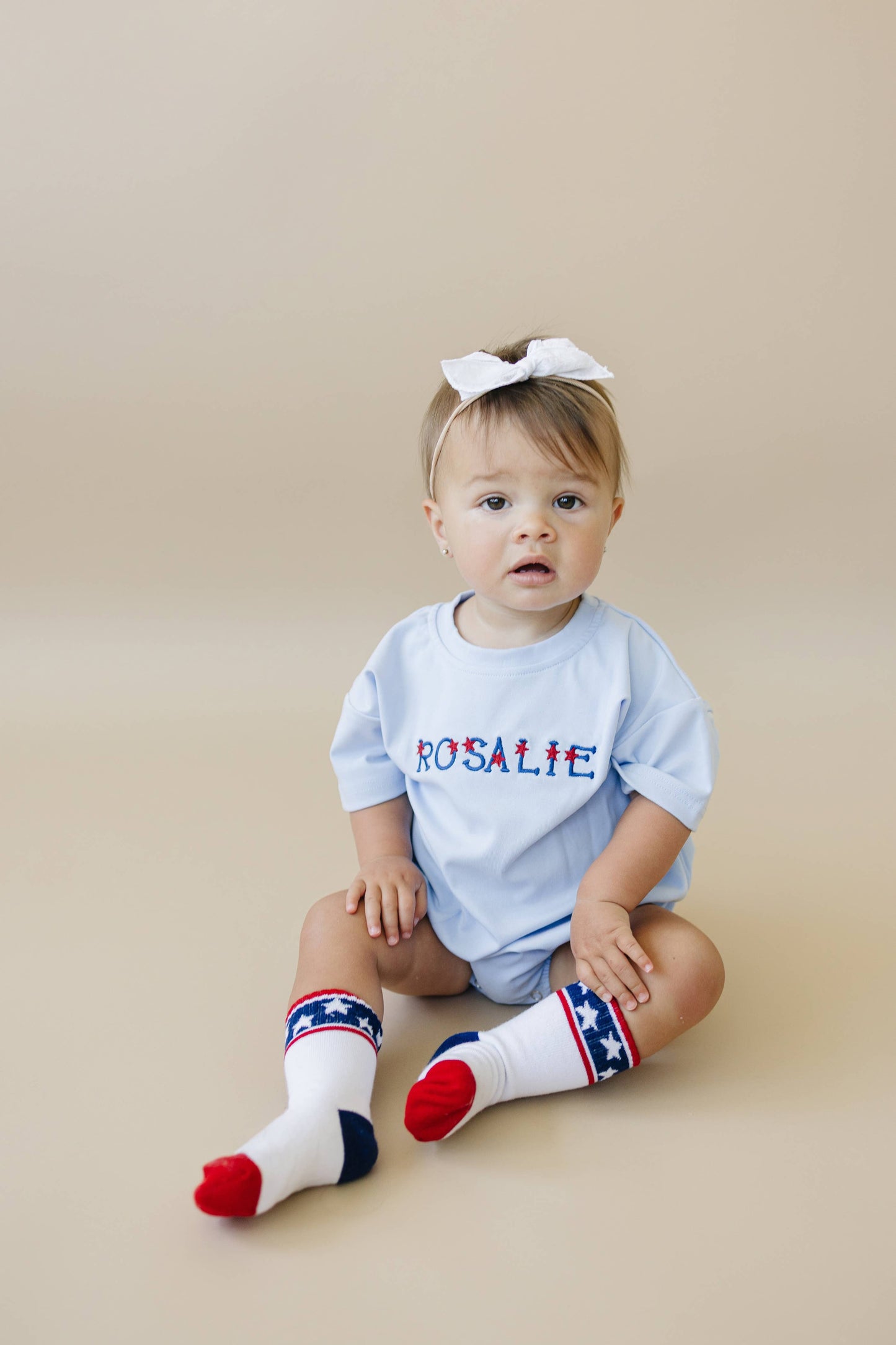 Stars and Stripes 4th of July Socks