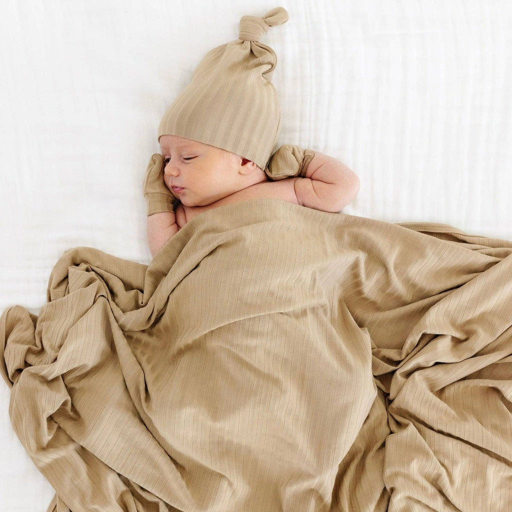 Jake Ribbed Newborn Hat Bundle