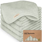 6-Pack Baby Wash Cloths - Dove