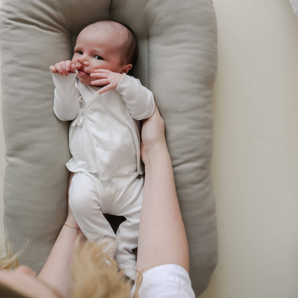Snuggle Me Organic - Infant Lounger | Birch