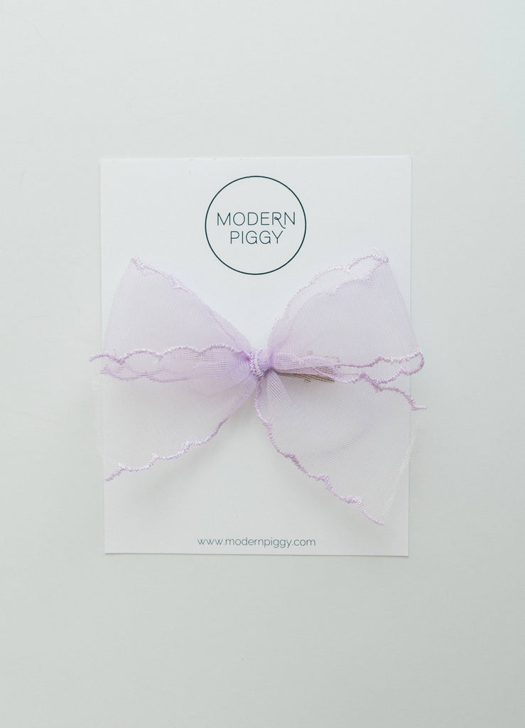 Lavender Mist | Ribbon Bow