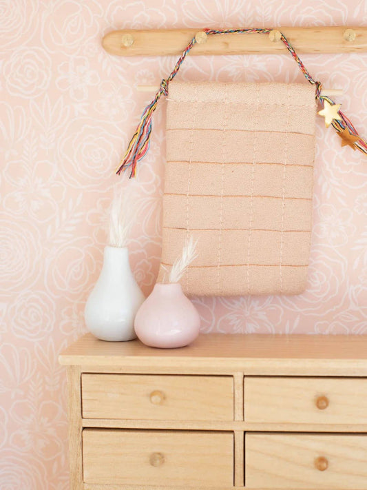 Macy Mae Dollhouse Designs - Dollhouse Wall Organizer | Advent Calendar | Pink