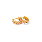 Pip Pop Post - Bow Repeat Hoop Earrings - Hypoallergenic, Girl Gift