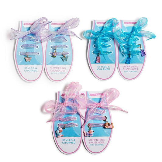 Shimmering Charm Shoelaces