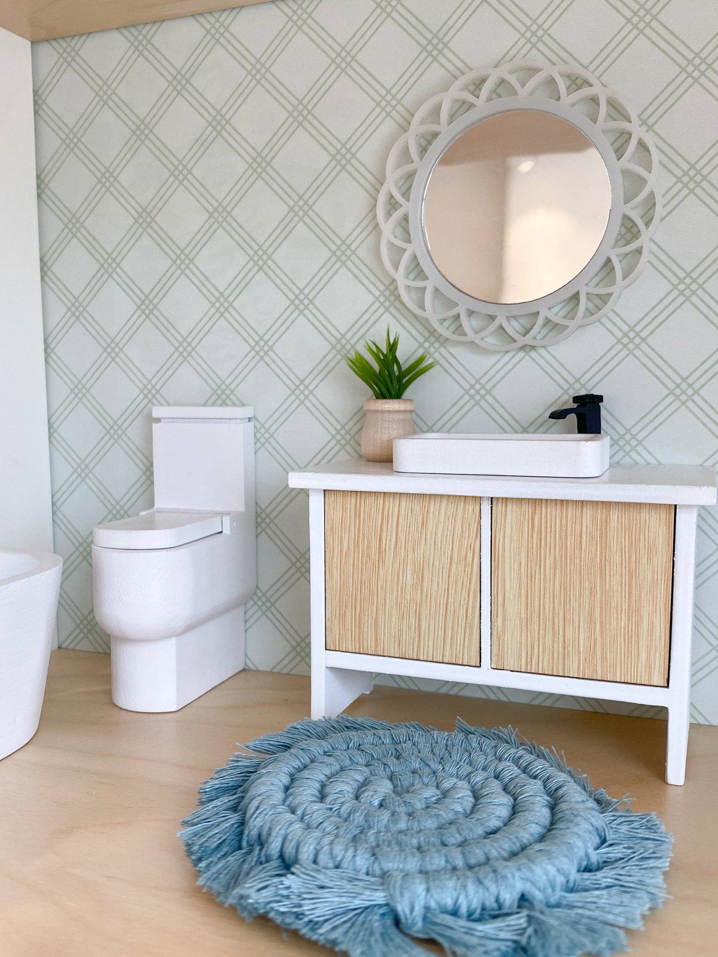 Macy Mae Dollhouse Designs - Dollhouse Potted Plant | Various Sizes + Styles