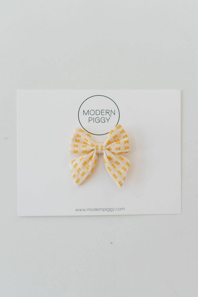 Lemonade Stand | Mini Piggy Bow
