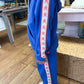 Dazzling Blue Wide Leg Track Pant